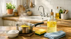 Detergente naturale con bucce di limone e bicarbonato: ricetta facile per pulire casa