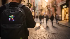 Zaino smart con display LED: guida 2026 a autonomia, peso e capienza