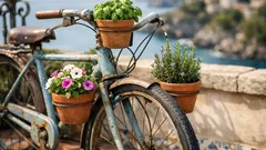 Riciclo creativo: 2 idee fai da te per trasformare una vecchia bici in un arredo wow