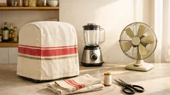 Come riusare un vecchio asciugamano per proteggere gli elettrodomestici dalla polvere