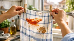 Come lavare gli strofinacci da cucina e farli tornare bianchi senza errori