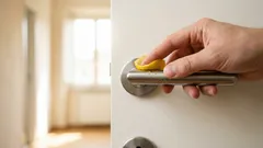 Maniglie appiccicose? Prova la buccia di limone per sgrassare e profumare in 3 mosse