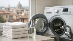 Asciugamani ruvidi? Il trucco dell’aceto bianco per farli tornare morbidi e assorbenti