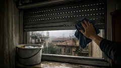 Come pulire le tapparelle senza sporgersi: il trucco del cassonetto