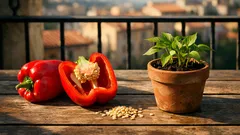 Semi di peperone: come conservarli e farli germogliare in vaso sul balcone