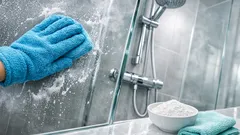 Box doccia brillante con il percarbonato: il metodo facile che funziona in 20 minuti