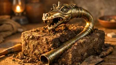 Scoperta nel Norfolk: riemerge un carnyx, la tromba da guerra celtica quasi intatta