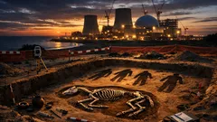 Scoperto un cimitero anglosassone di 1.400 anni sotto il cantiere della centrale Sizewell C