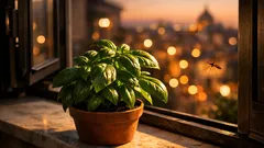 Basilico antizanzare: dove metterlo in casa e sul balcone per tenerle lontane