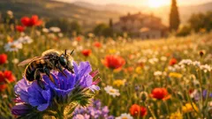 Scoperta una nuova ape tagliafoglie con “corna” sulla testa: cosa sappiamo di Megachile lucifer