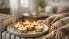 Scaldare casa con le candele: quanto aiutano davvero e quando ha senso usarle
