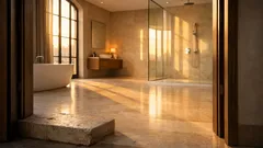 Doccia filo pavimento: perché sta sostituendo la doccia classica nei bagni moderni