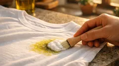 Come togliere le macchie di grasso dai vestiti: il metodo rapido che funziona davvero