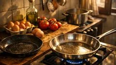 Padella in acciaio inox o antiaderente: quale scegliere per cucinare in sicurezza