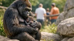 Nasce Ernie, cucciolo di gorilla: perché questo parto in Spagna è una notizia per l’Europa