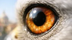 Retina degli uccelli: la scoperta su Nature che riscrive il ruolo del pecten oculi