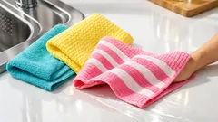 Panni riutilizzabili in cucina: la scelta semplice che riduce odori, sprechi e disordine